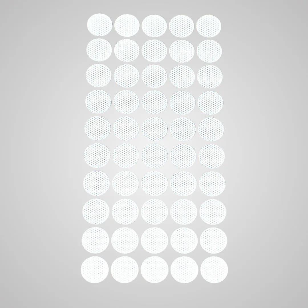 Selbstklebende Deckelfilter 50er-Pack (Microppose)
