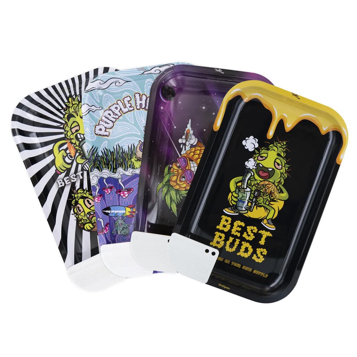 Best Buds Metall-Rollbrettchen Groß