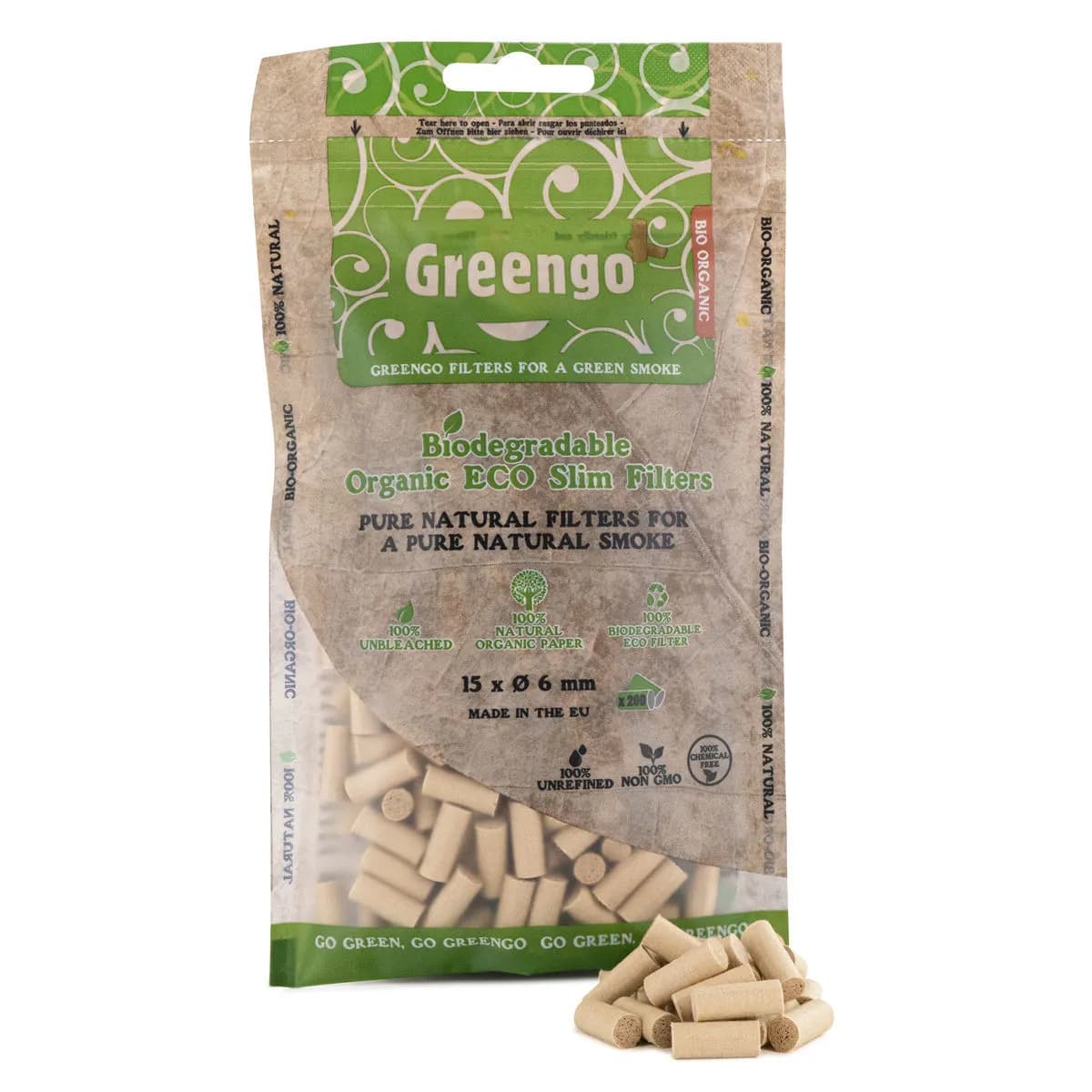 Greengo Natural Slim Filter
