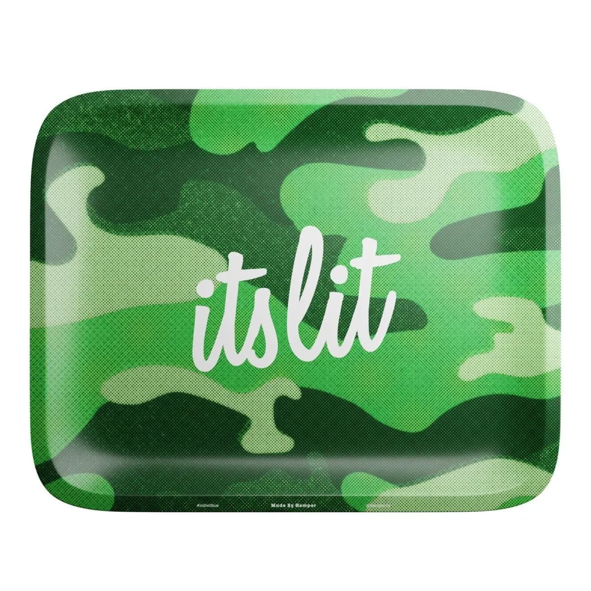 It's Lit! Hellgrünes Camouflage-Rollbrettchen