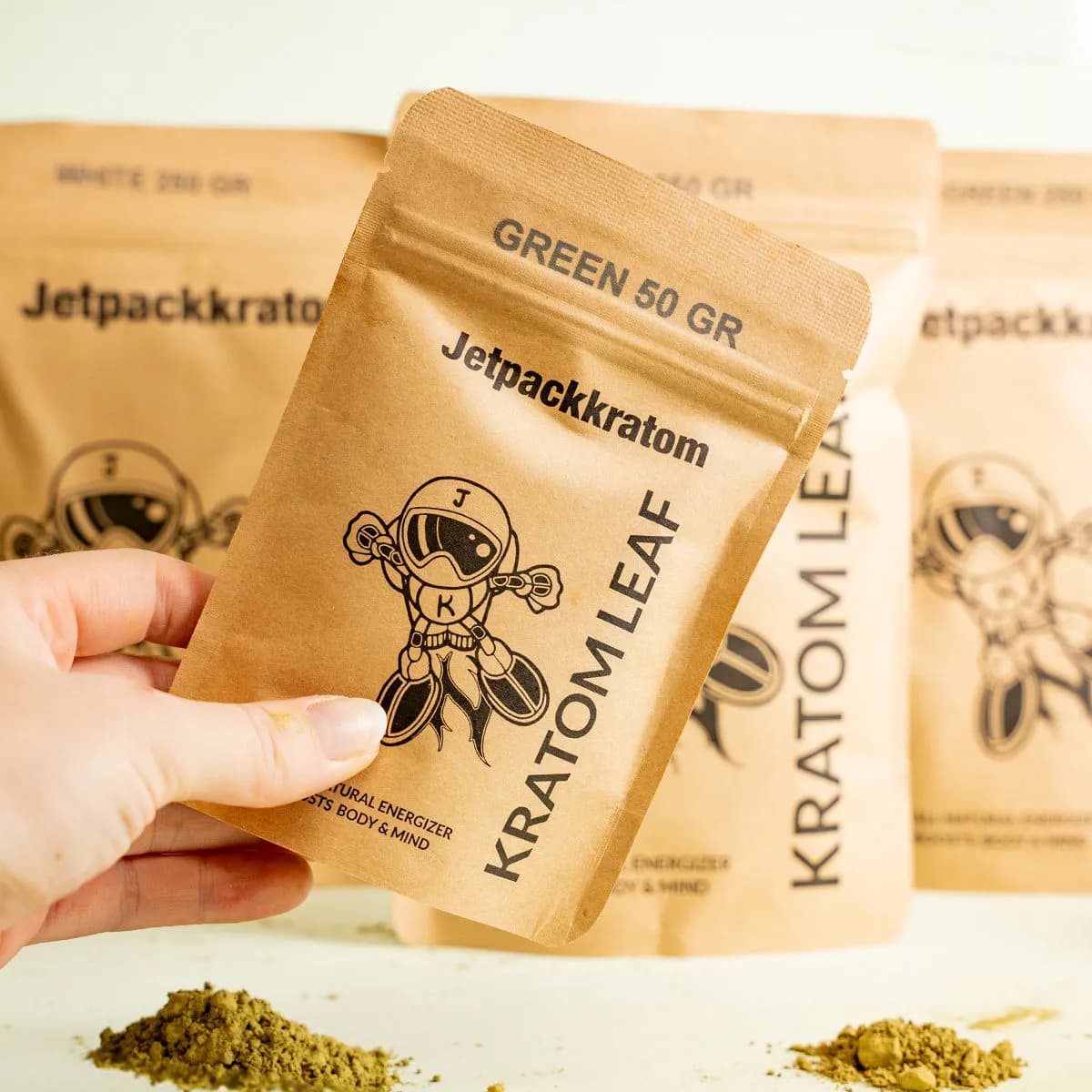 Jetpackkratom Kratom Grün Pulver