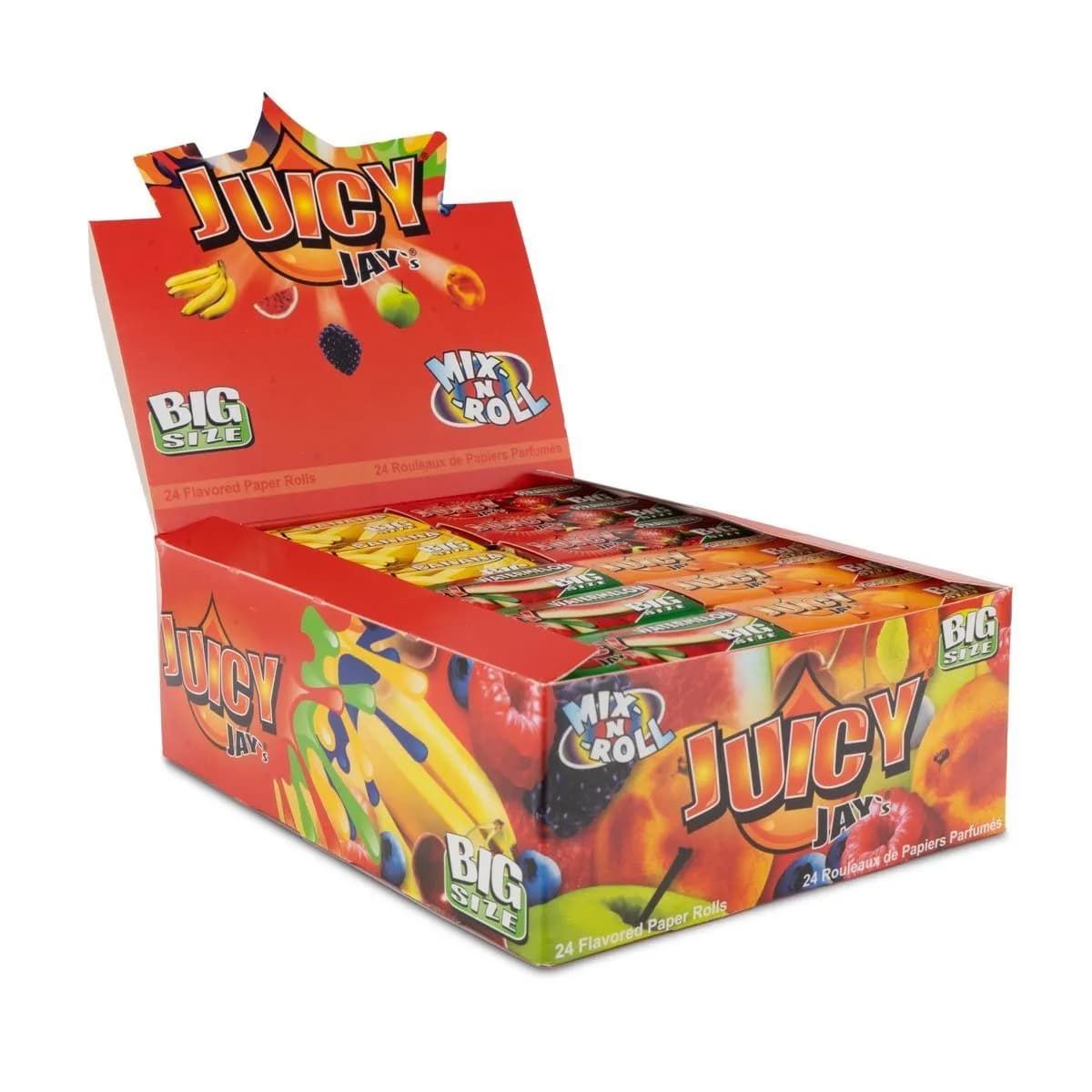 Juicy Jay's Mix on Roll aromatisierte Blättchen auf Rolle