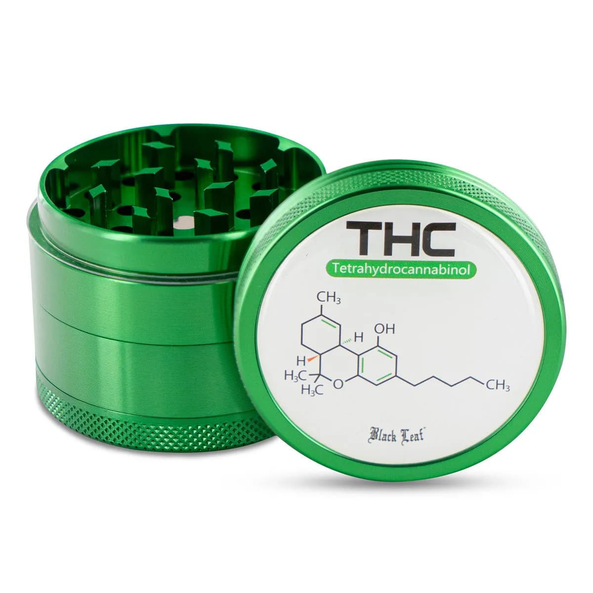 Black Leaf THC Metall-Grinder