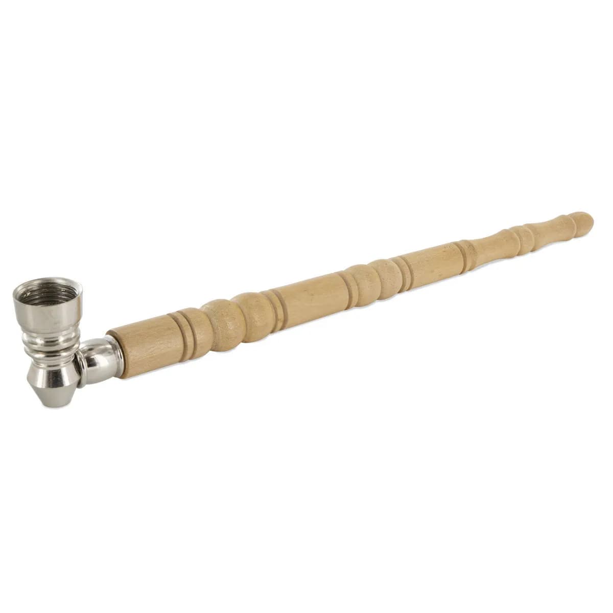 Holzpfeife mit Metallkopf Refined
