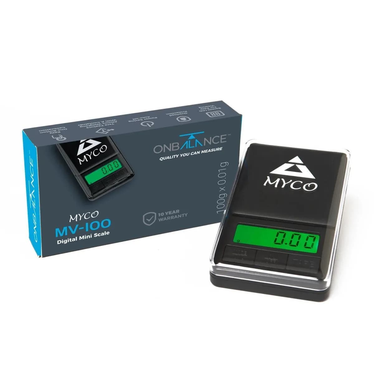 On Balance Myco Mini-Waage (100g x 0,01g)