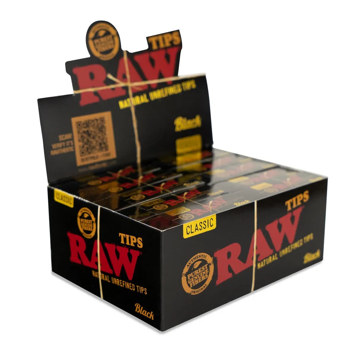 RAW Black Filter Tips
