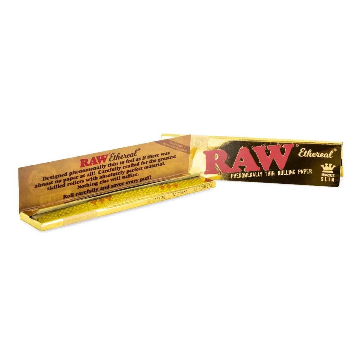 RAW Ethereal Blättchen King Size Slim