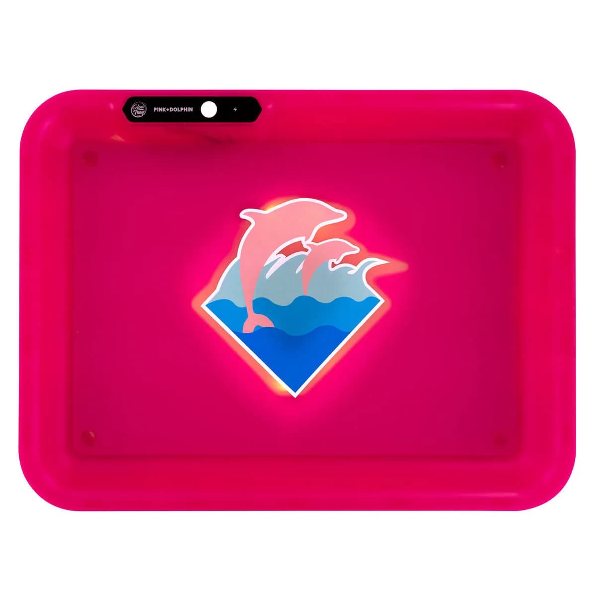 Rollbrettchen Pink Dolphin
