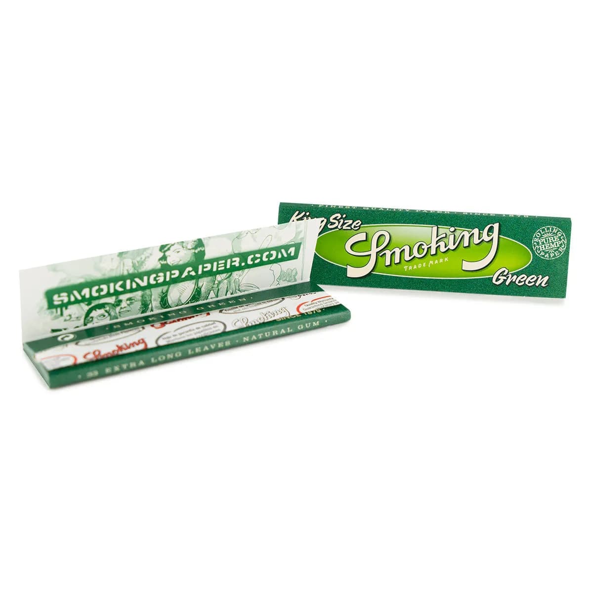 Smoking Green King Size Blättchen