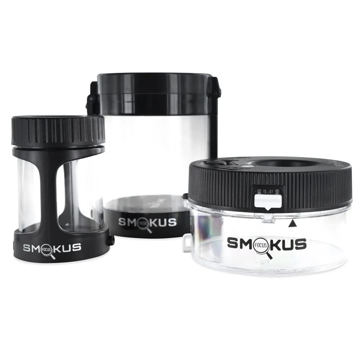 Smokus Focus Display Jar mit LED-Beleuchtung
