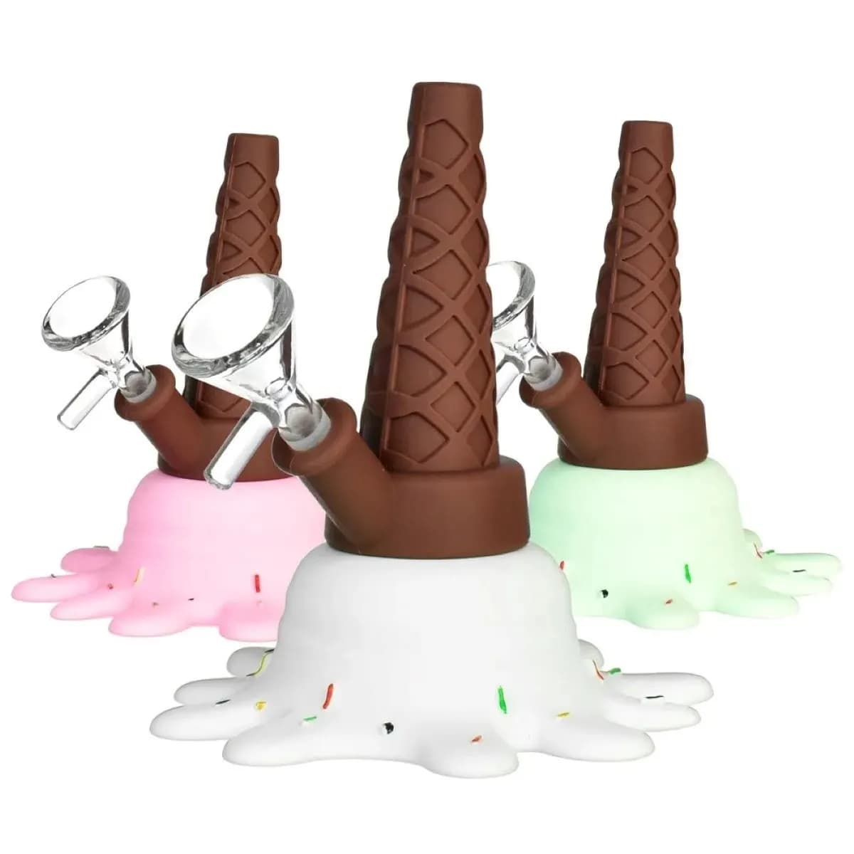 Splat Ice Cream Silikon-Bong