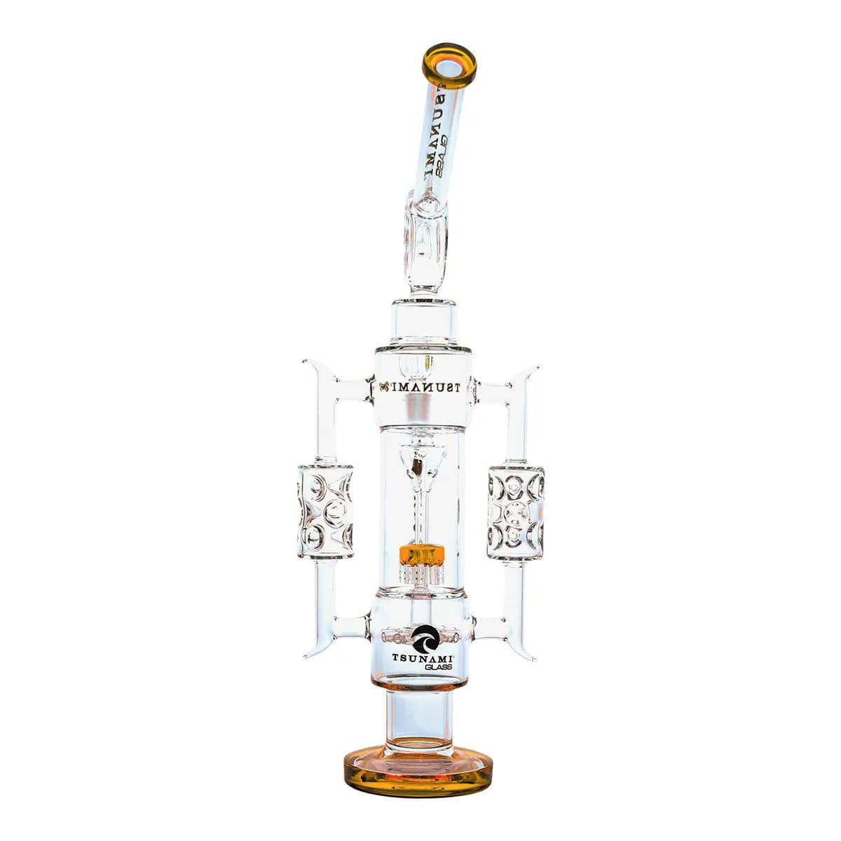 Sprinkler Duschkopf Recycler Bong 20'' (Tsunami Glass)