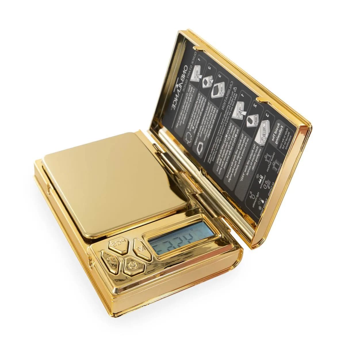 The Shine Chrome Gold Mini-Waage - 100 × 0,01g