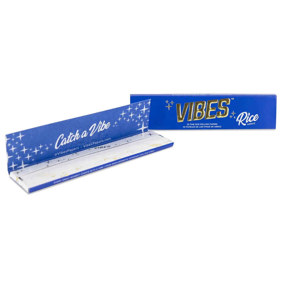 Vibes Rice King Size Slim Reispapers Blättchen
