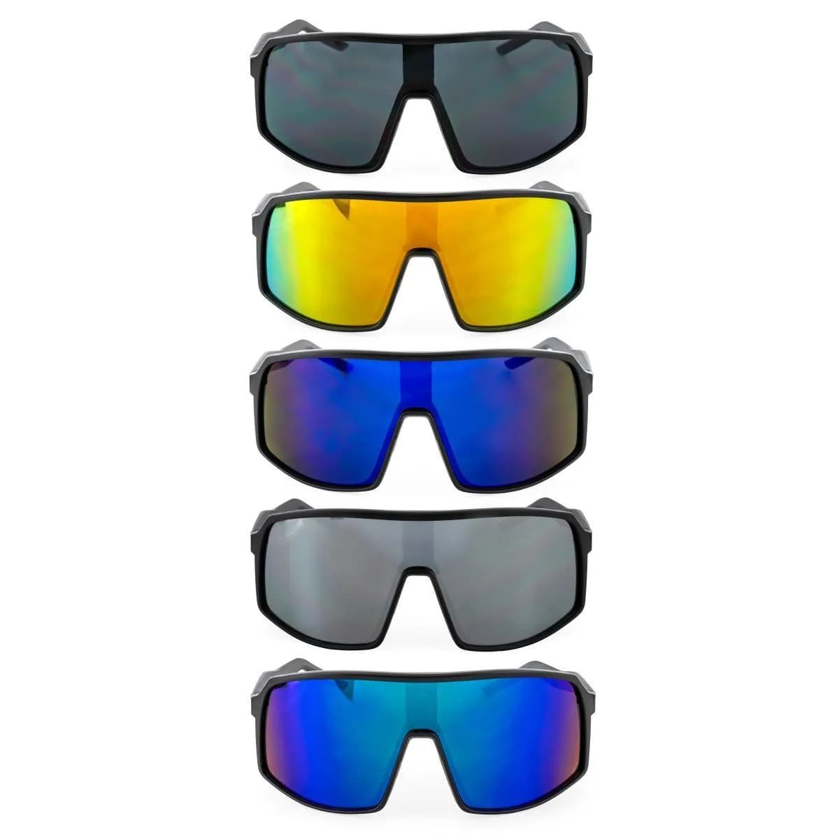 Visier-Sonnenbrille (Wraparound)