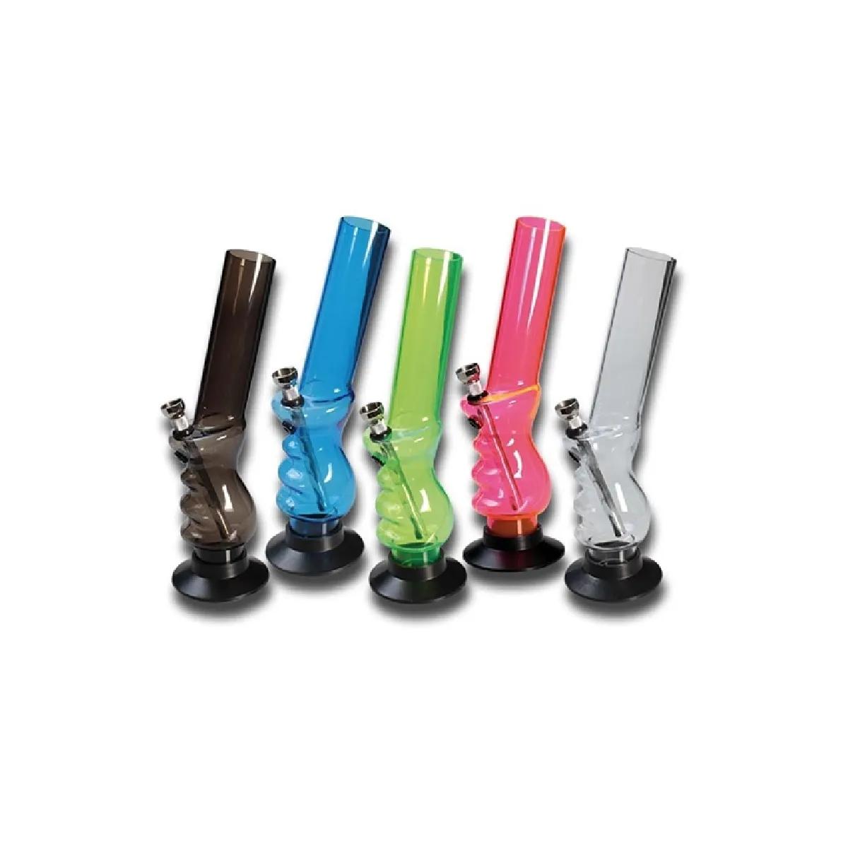 Acryl-Bong mit geradem Griff