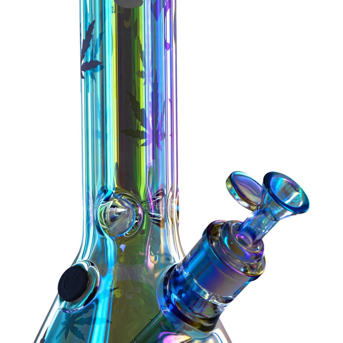 Beaker Ice Bong Rainbow