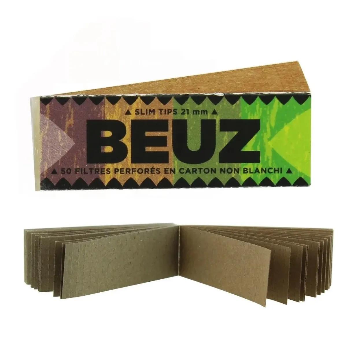 BEUZ Brown Tips ungebleichte Filter Tips