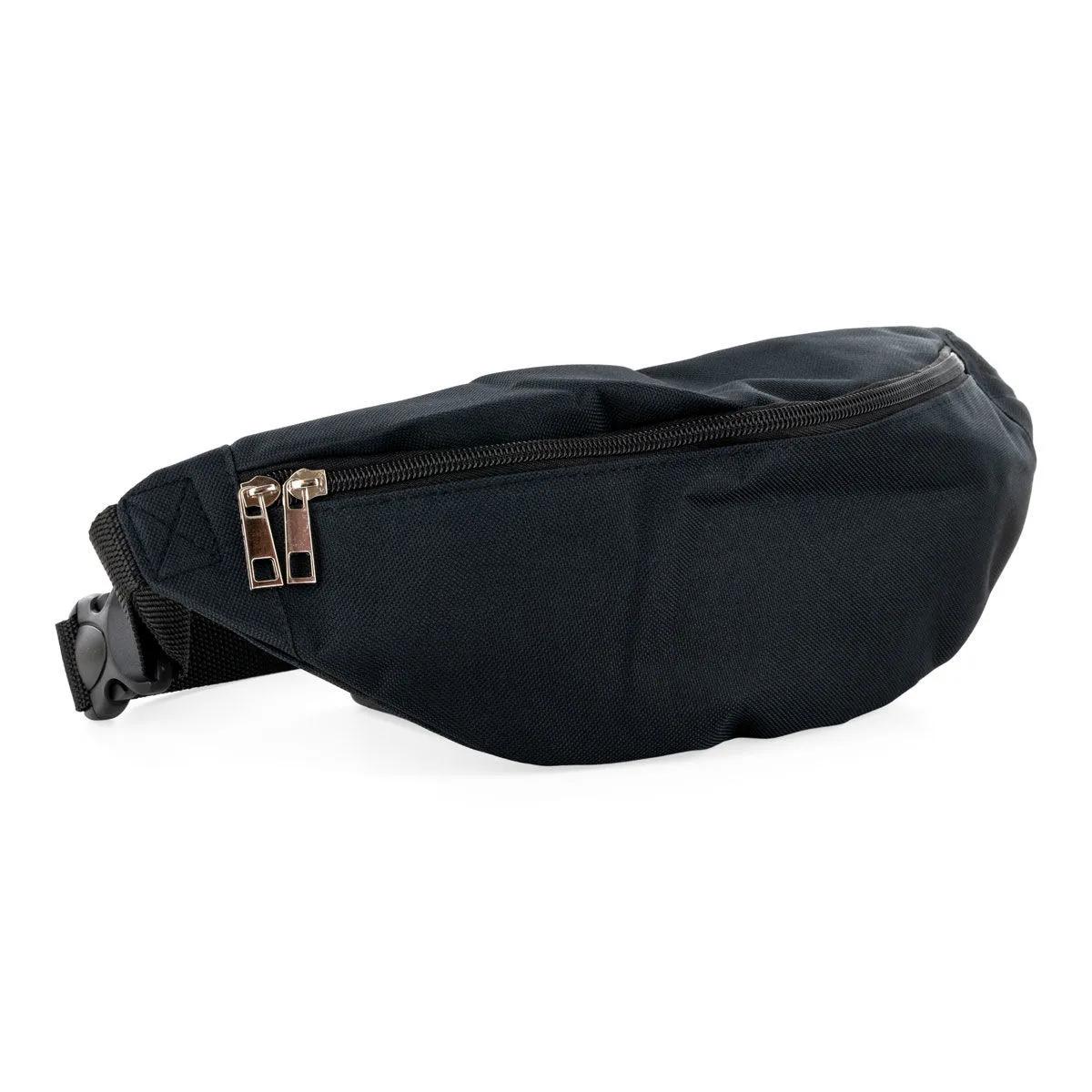 Schwarze Bauchtasche