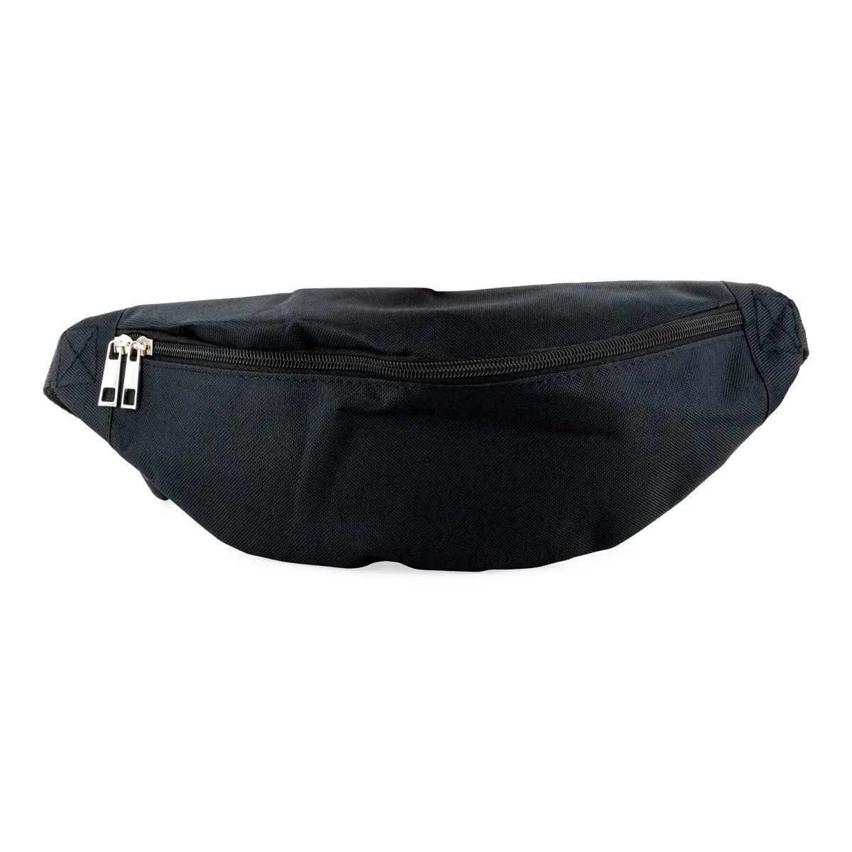Schwarze Bauchtasche