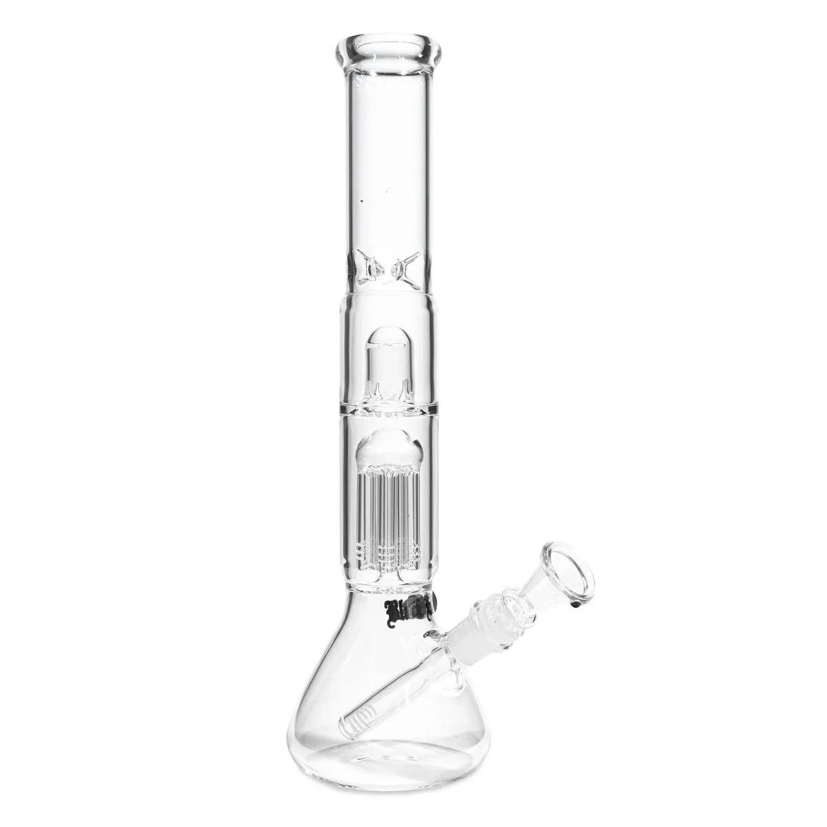 Black Leaf Glas-Perkolator-Eisbong mit Dome-Diffusor