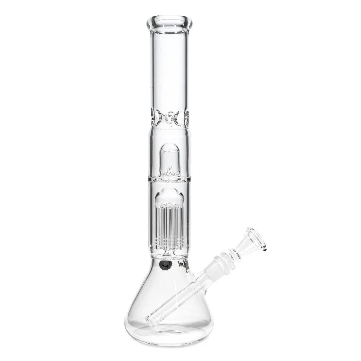 Black Leaf Glas-Perkolator-Eisbong mit Dome-Diffusor