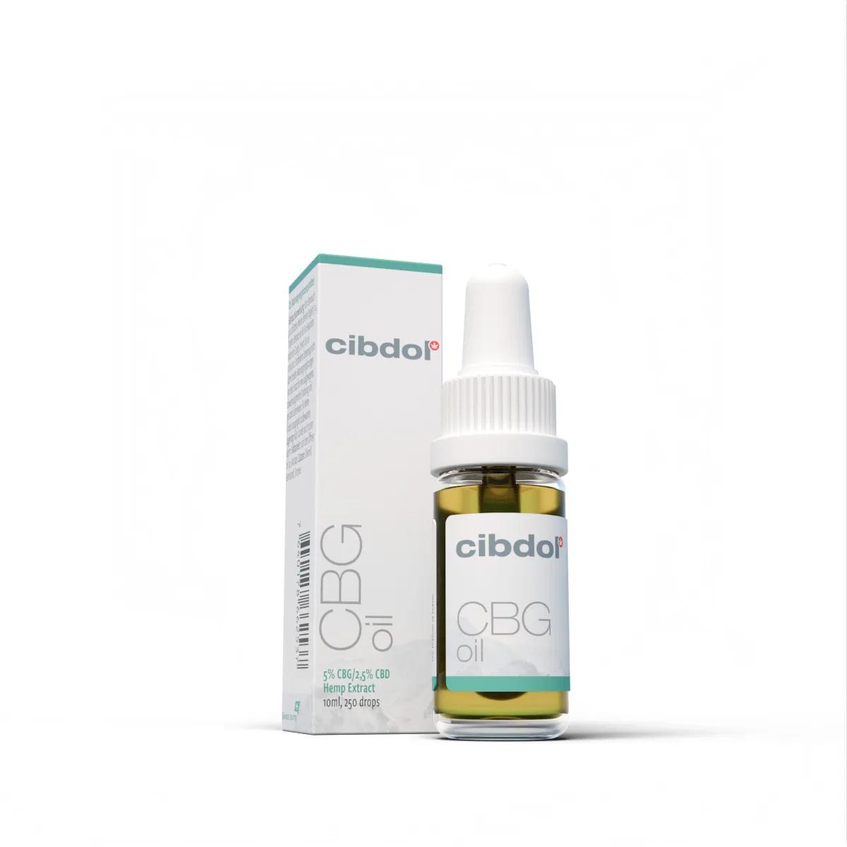 CBG Öl 5% + CBD 2,5%