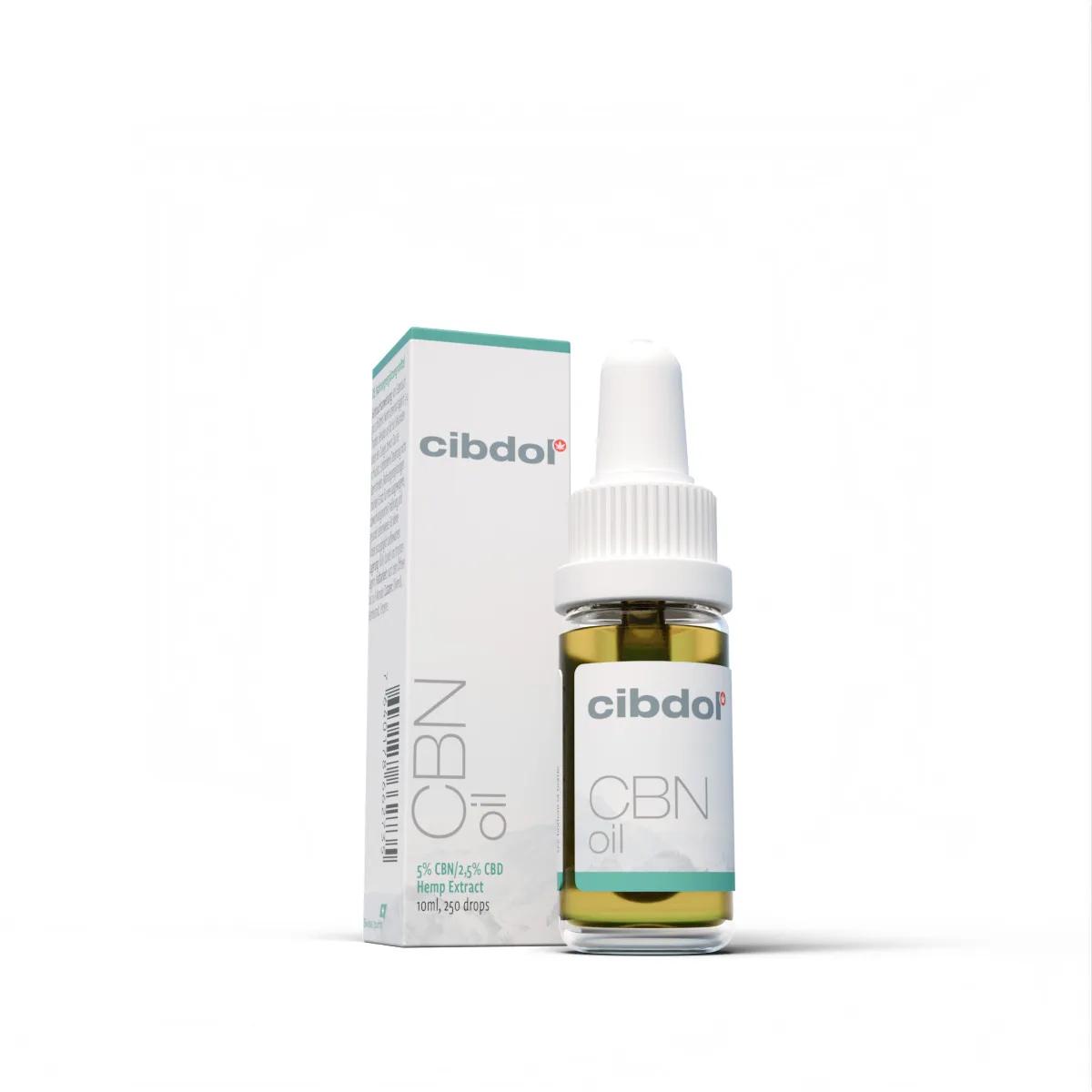 CBN Öl 5% + CBD 2,5% Cibdol