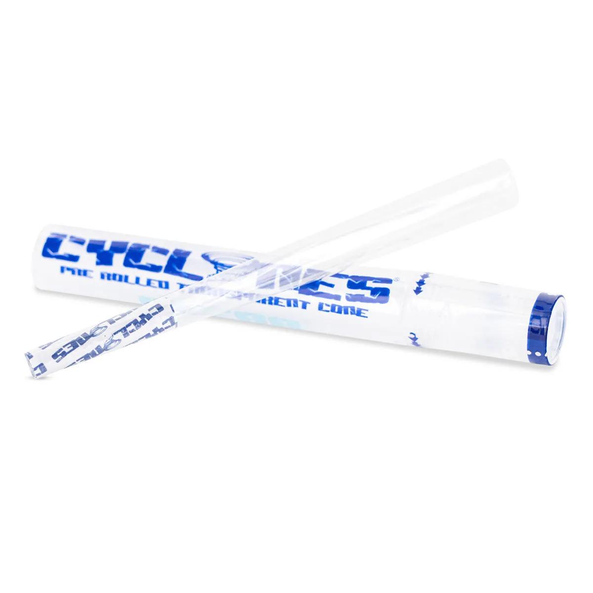 Cyclones Clear vorgerollte transparente Cones