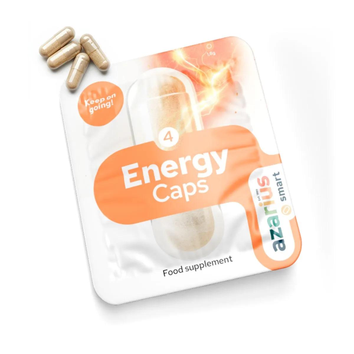 Energy Caps – Natürliche Stimulans-Kapseln