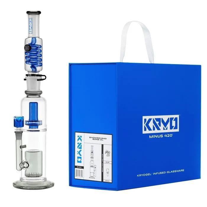 KRYO Freezable Showerhead XL Bong mit Gefrierfunktion