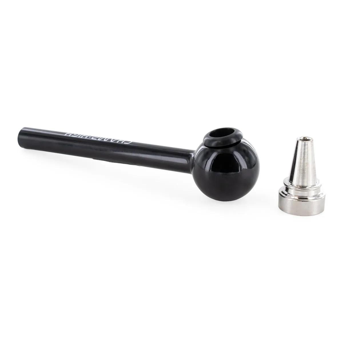 Champ High Glasspfeife Schwarz