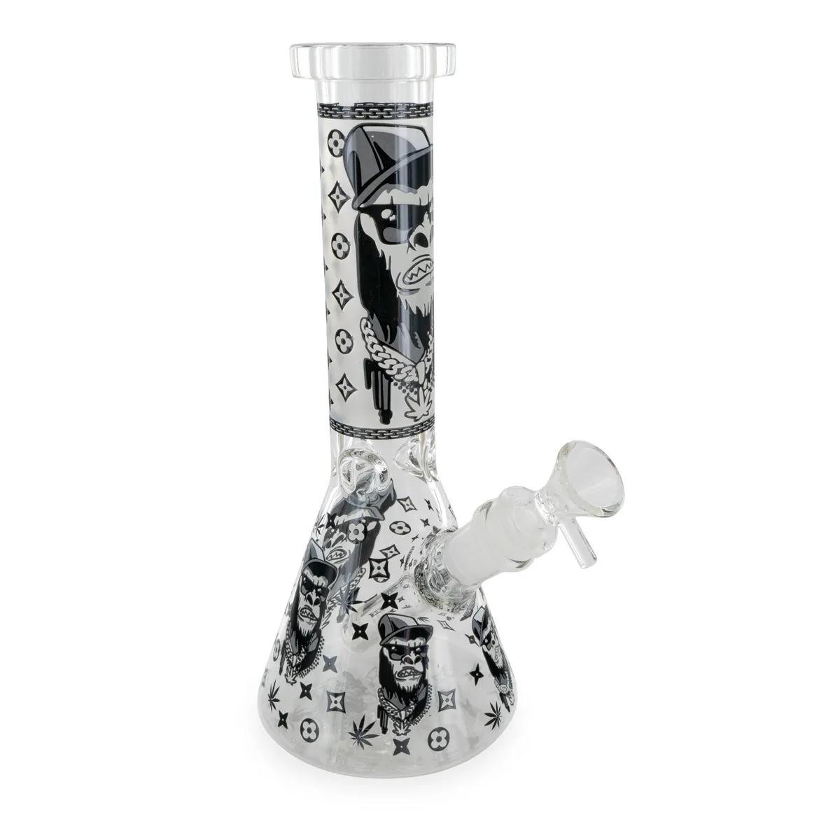 Glow in the Dark Gorilla Triple Thick Bong – Leuchtende Gorilla-Bong