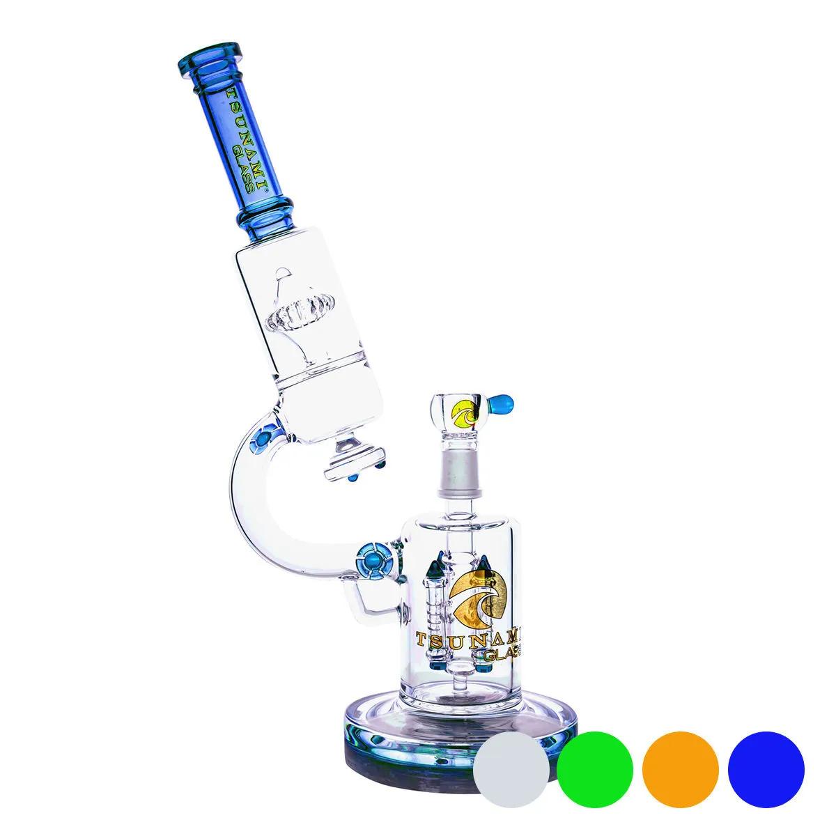 Mikroskop-Bong 14'' (Tsunami Glass)