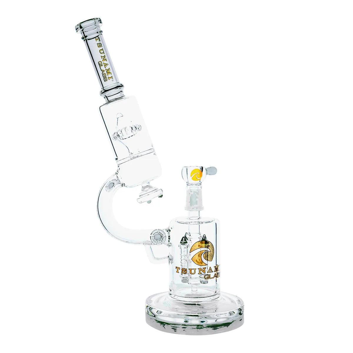Mikroskop-Bong 14'' (Tsunami Glass)