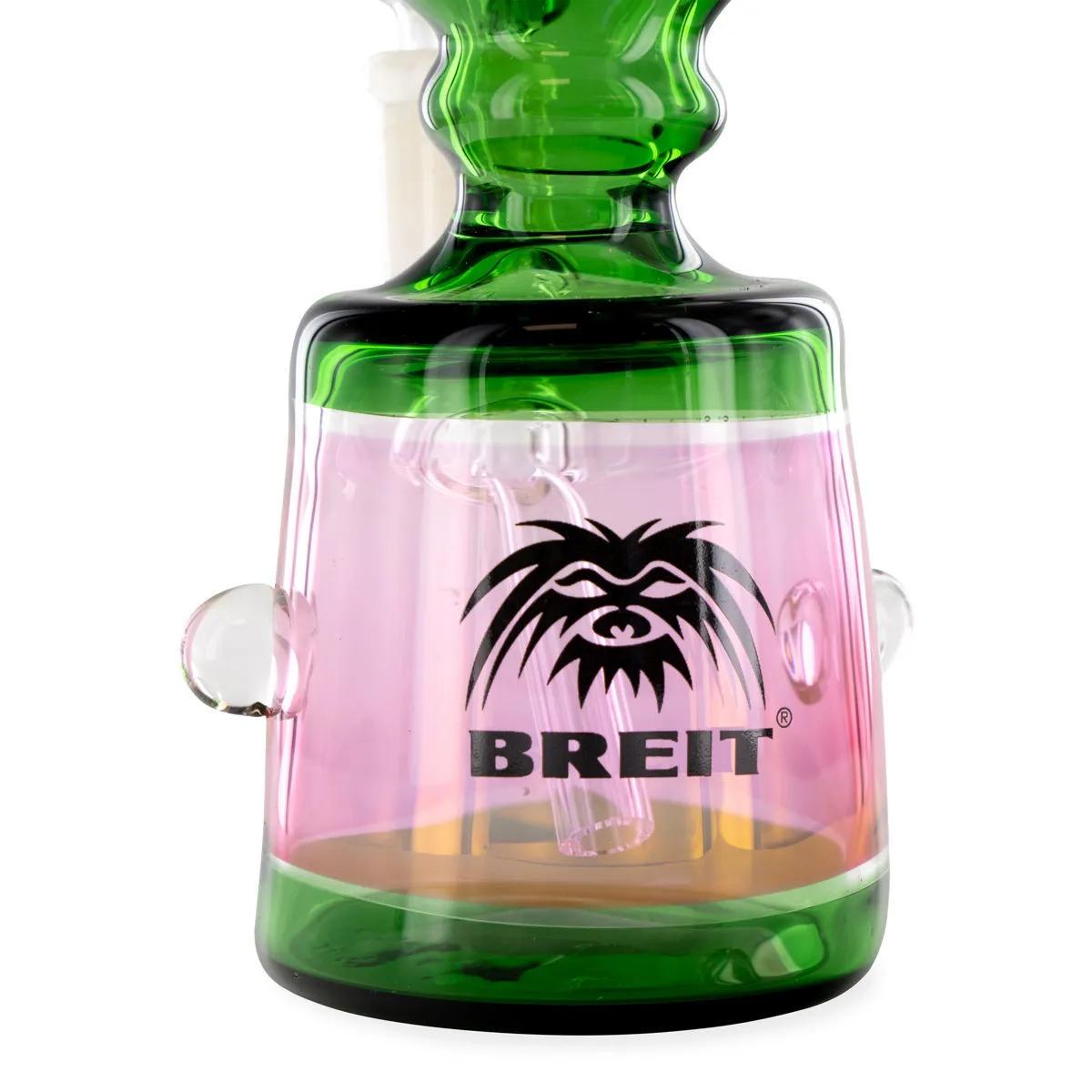 Mini-Glasbong mit Push-Kopf von Breit