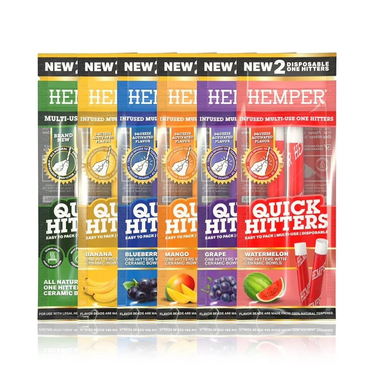 Hemper Quick Hitter Einweg-One-Hitter mit Aroma