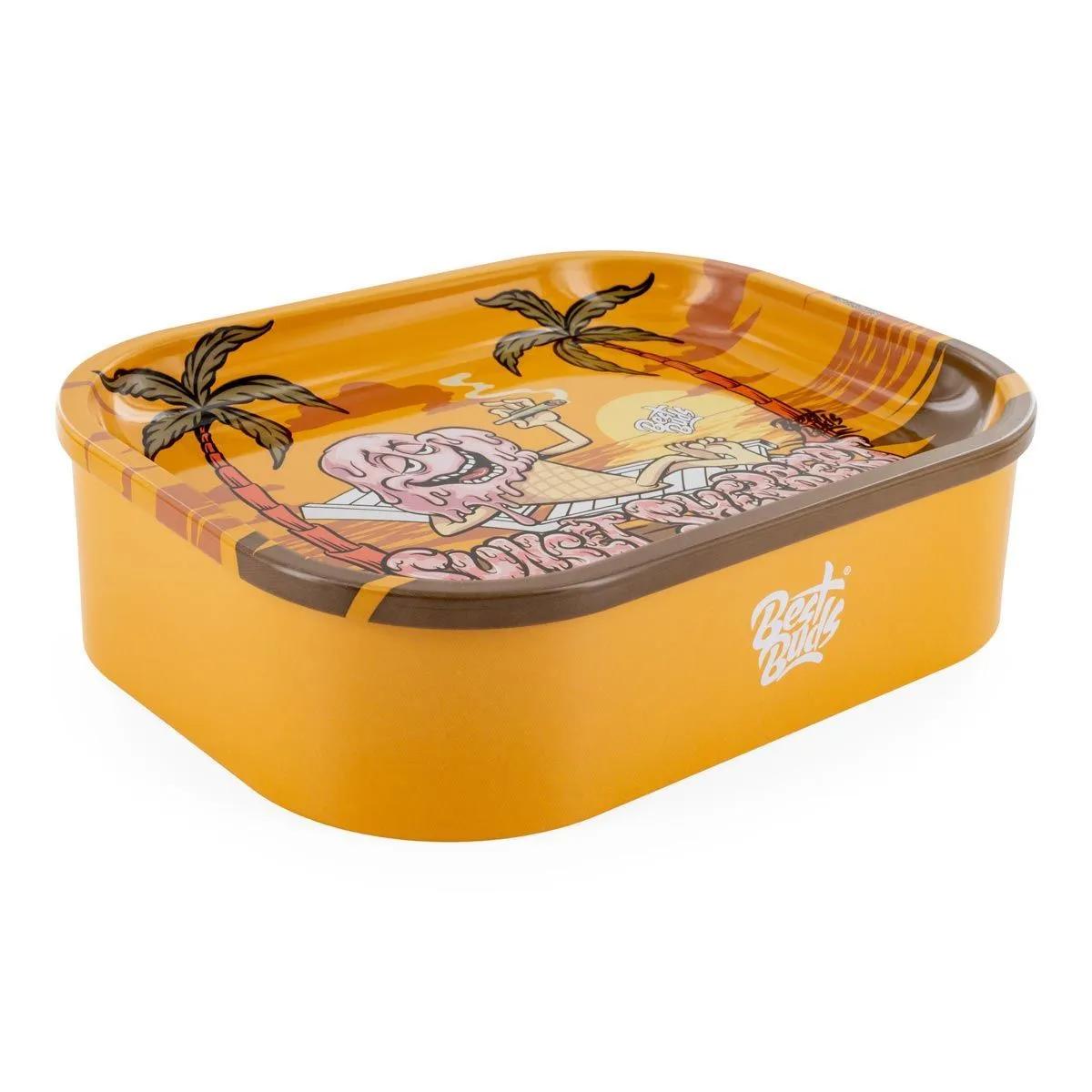 Best Buds Rolling Tray Box – Rollbrett mit Aufbewahrungsfach