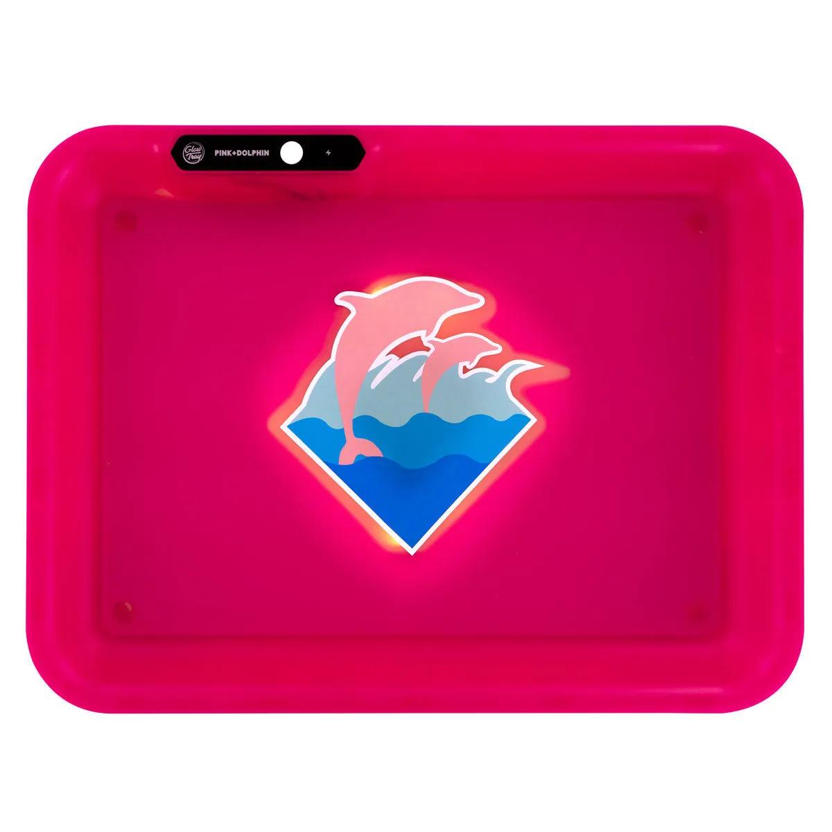 Rollbrettchen Pink Dolphin
