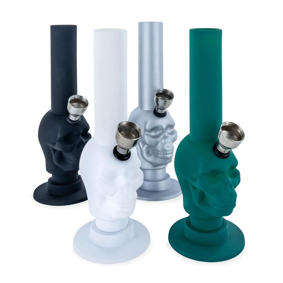 Kleine Acryl-Totenkopf-Bong