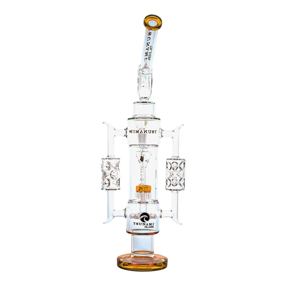Sprinkler Duschkopf Recycler Bong 20'' (Tsunami Glass)