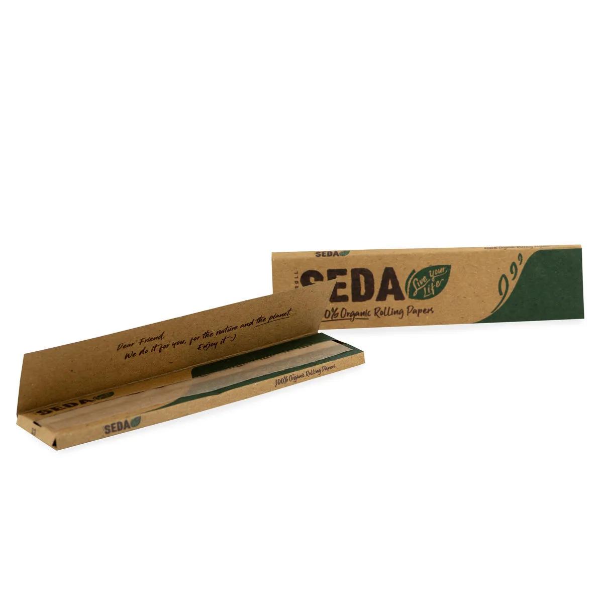 Nachhaltige King Size Blättchen (Roll Seda)