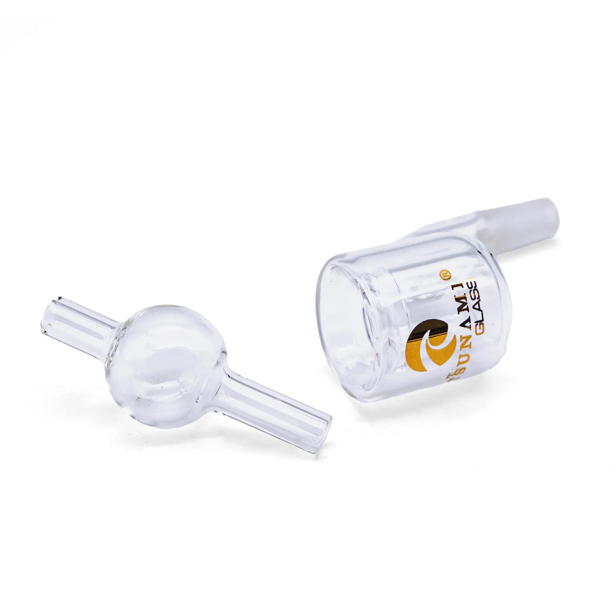 Thermal Quarz Banger mit Carb Cap (Tsunami Glass)