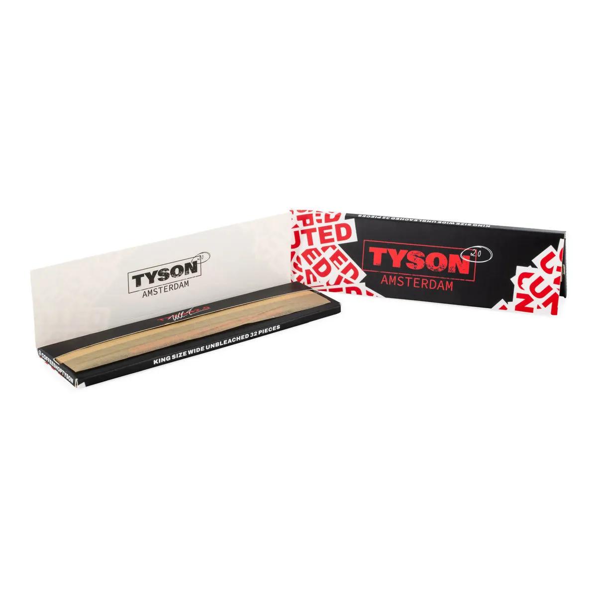 Tyson 2.0 Ungebleichte Blättchen King Size Wide