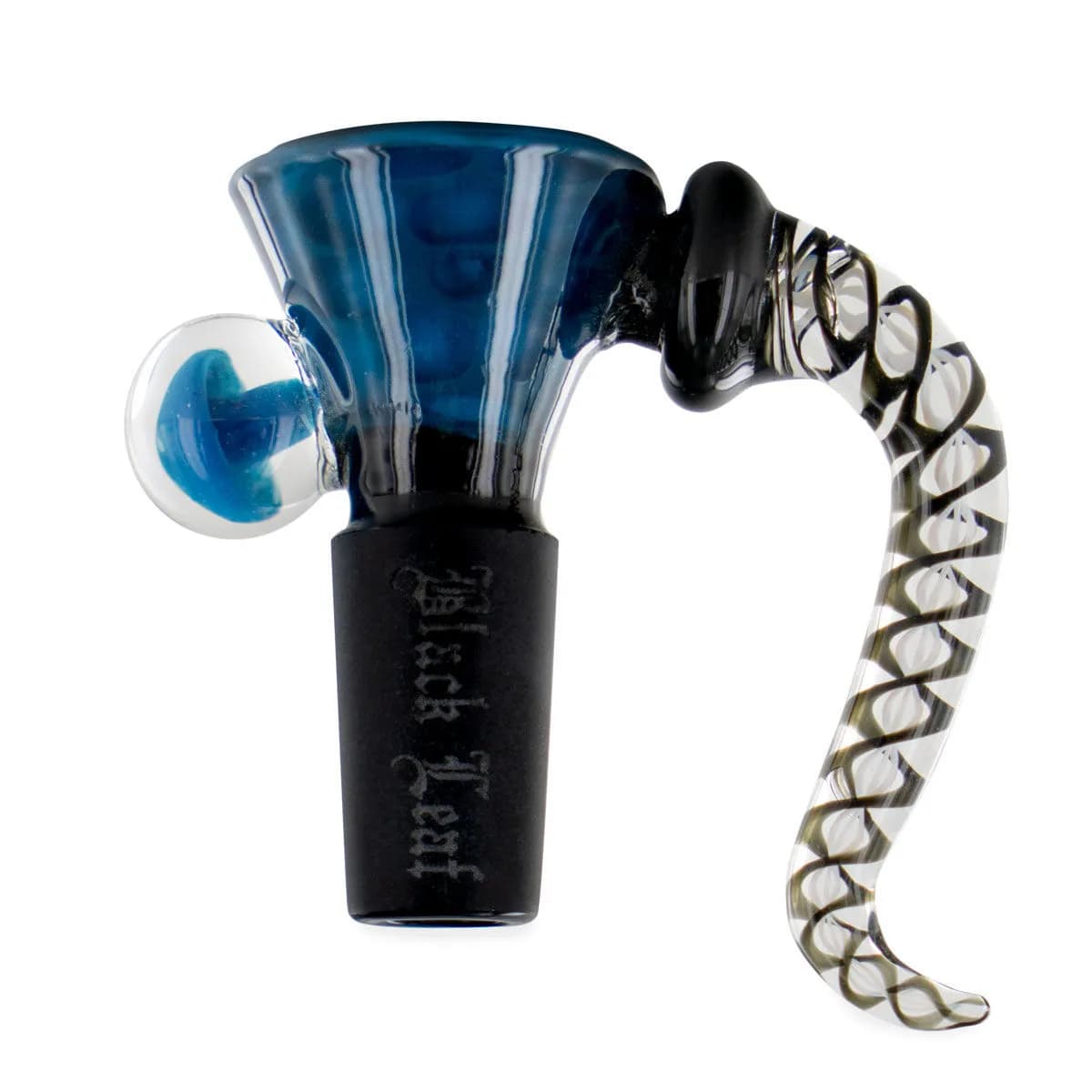 Glass Art Bowl Blau von Black Leaf