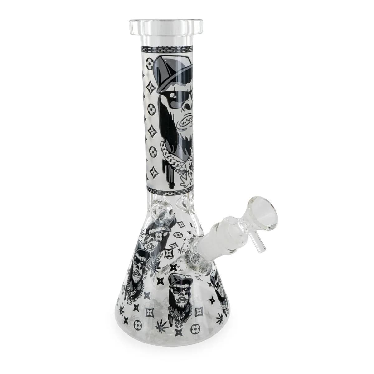 Glow in the Dark Gorilla Triple Thick Bong – Leuchtende Gorilla-Bong