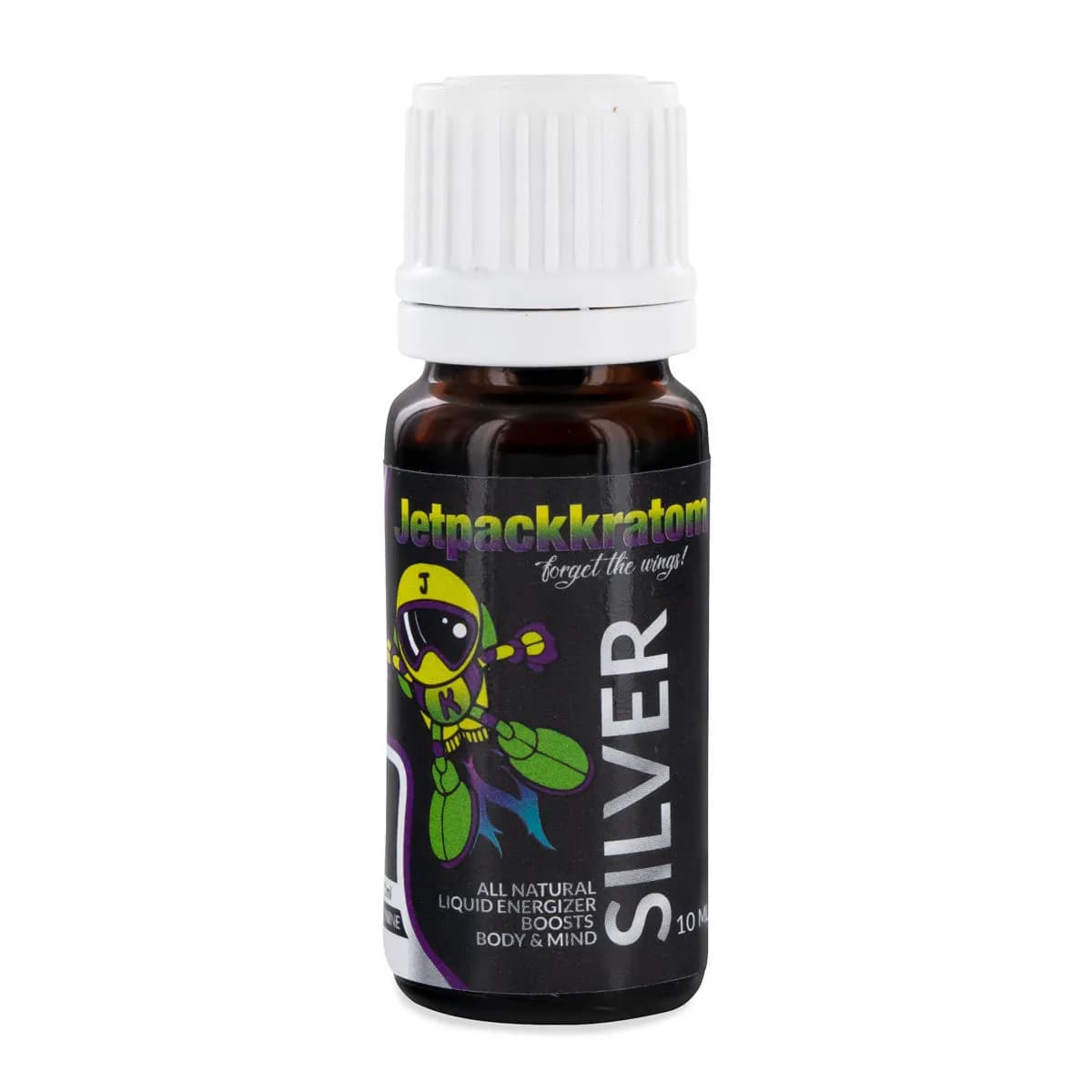 Jetpackkratom SILVER Flüssigextrakt - 60mg