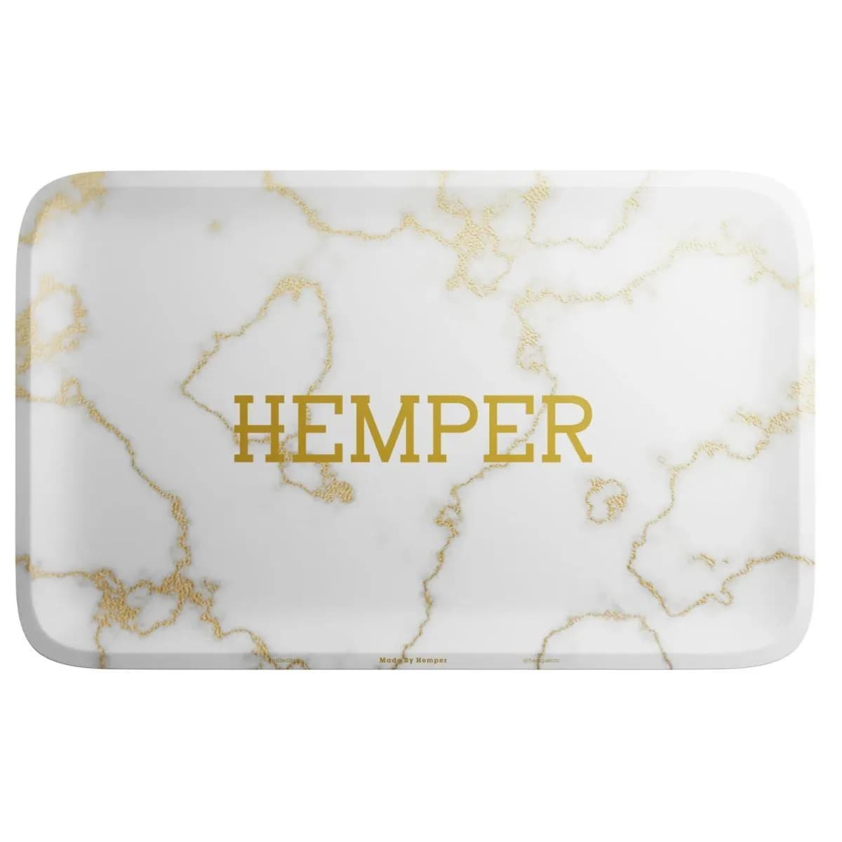Luxe Marble Rollbrettchen Weiß