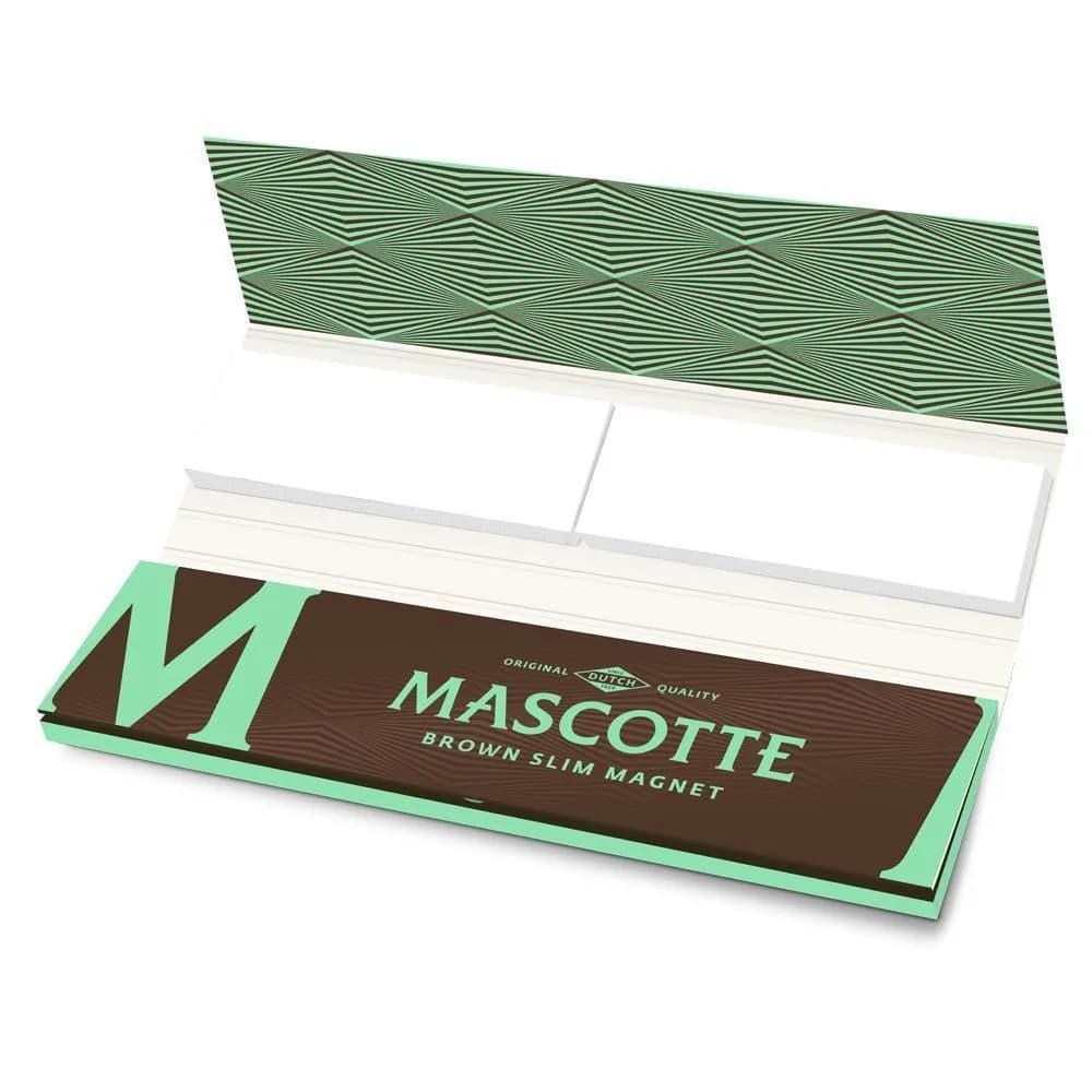 Mascotte Brown Slim Size Blättchen + abtrennbare Tips