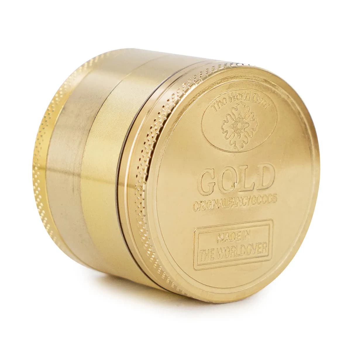 Metall-Grinder 24K Gold